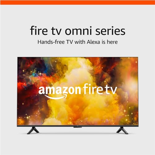 Amazon Fire TV 75" Omni Series, 4K UHD smart TV with Dolby Vision, hands-free with Alexa