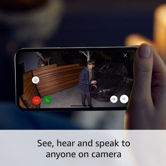 Ring Spotlight Cam Plus, Battery with extra Quick Release Battery