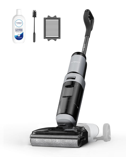 Tineco iFLOOR 3 Breeze Complete Wet Dry Vacuum Cordless Floor Cleaner and Mop One-Step Cleaning for Hard Floors