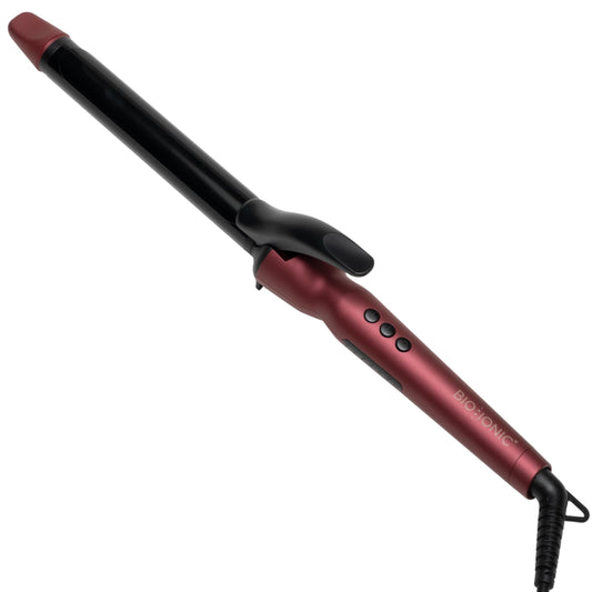 Bio Ionic Long Barrel Styler,Curling Iron with Moisture Heat Technology & NanoIonic MX, Verstatile Curling Wand