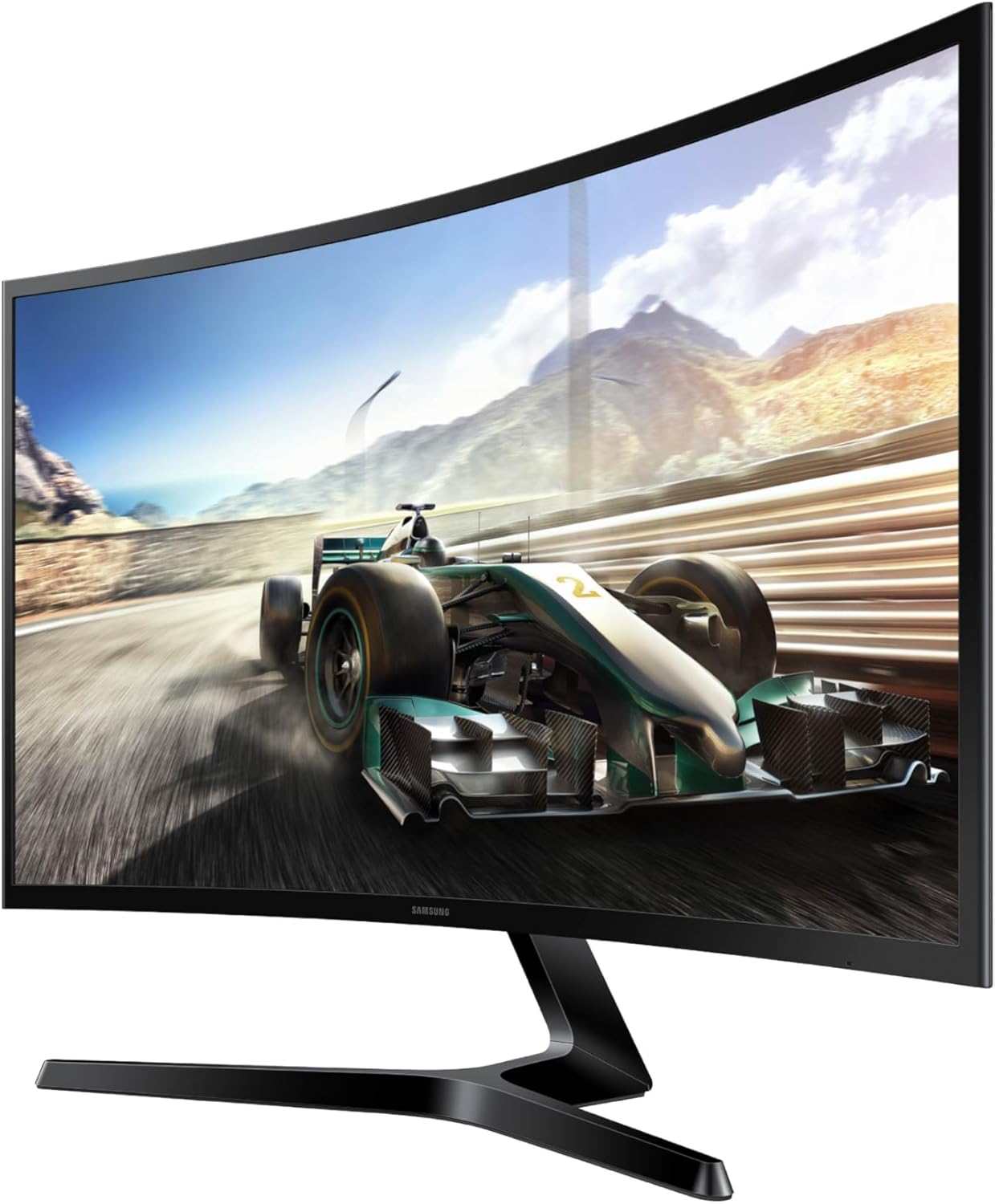 Samsung 27" Essential S3 (S36GD) Series FHD 1800R Curved Computer Monitor, 100Hz, Game Mode, Advanced Eye Comfort, HDMI and D-sub Ports, LS27D366GANXZA, 2024