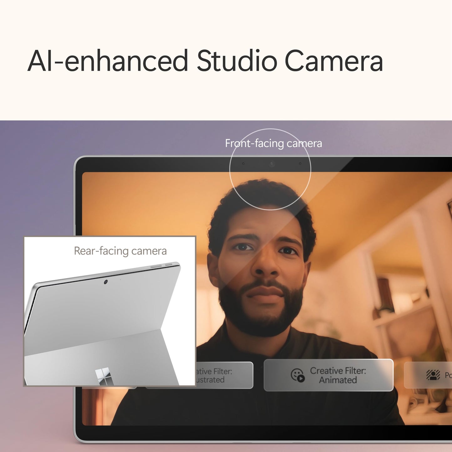Microsoft Surface Pro 2-in-1 Laptop/Tablet (2024), 13" OLED Touchscreen Display, 16GB RAM, 512GB Storage | Windows 11 Copilot+ PC, Snapdragon X Elite (12 Core), Platinum
