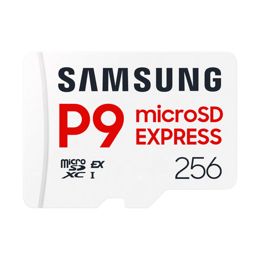 Samsung P9 Express microSD Express Card, 512GB microSDXC Memory Card, Up to 800 MB/s, for Nintendo-Switch ™ 2, (MB MK512T/AM)