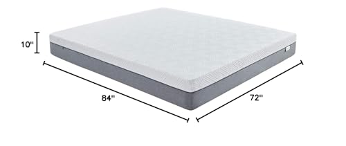 Novilla Full Size Mattress, 10 inch Full Gel Memory Foam Mattress for Cool Night & Pressure Relief, Medium Firm in a Box, Bliss