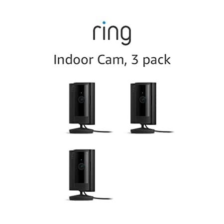 Ring Indoor Cam — Home or business security in 1080p HD video, White