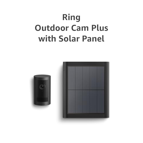 Introducing Ring Outdoor Cam Plus, Battery — Wide-Angle 2K Video with Ring Vision, Low-Light Sight for full-color night vision, Mount-Anywhere Versatility, White