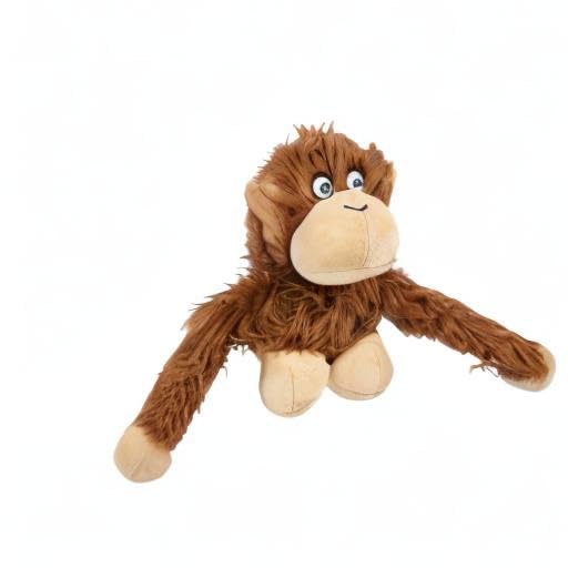 Best Pet Supplies Interactive Squeaky Dog Chew Toy, Ideal Dog Toys for Chewers, Small, Medium & Large Dogs, and Fetch Lovers - Crinkle Duck (Yellow), Large