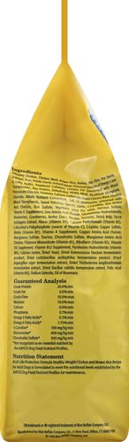 Blue Buffalo Life Protection Formula Natural Adult Small Breed Dry Dog Food, Chicken and Brown Rice 5-lb Trial Size Bag