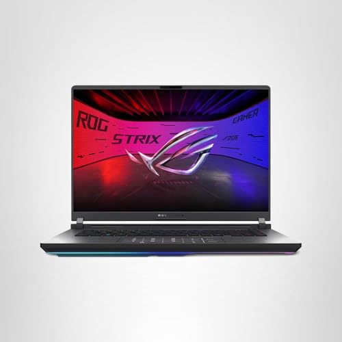 ASUS ROG Strix G16 (2025) Gaming Laptop, 16” ROG Nebula Display 16:10 2.5K 240Hz/3ms, NVIDIA® GeForce RTX™ 5070 Ti GPU, Intel® Core™ Ultra 9 275HX Processor, 32GB DDR5, 1TB SSD, Wi-Fi 7, Win11 Home