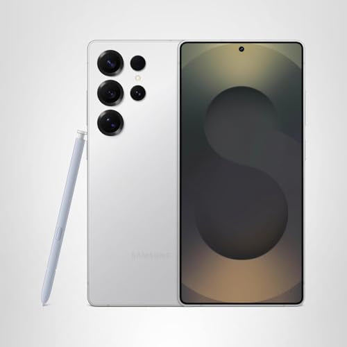 SAMSUNG Galaxy S25 Ultra, 256GB Smartphone, Unlocked Android, AI Night Mode Camera, Snapdragon 8 Elite Fast Processor, 5000mAh Battery, Built-in S Pen, 2025, US 1 Yr Warranty, Titanium Silverblue