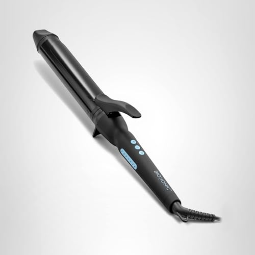 Bio Ionic Long Barrel Styler,Curling Iron with Moisture Heat Technology & NanoIonic MX, Verstatile Curling Wand