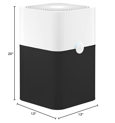 BLUEAIR Air Purifier for Small Room, Bedroom, Home, Cleans 926 sqft in one hour, HEPASilent Air Cleaner for Pets, Allergens, Virus, Dust, Mold, Smoke - Blue Pure 511i Max