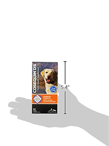 Nutramax Cosequin for Dogs Joint Health Supplement, Contains Glucosamine for Dogs, Plus Chondroitin and MSM, Supports Healthy Joints, For All Breeds and Sizes, Chewable Tablets, 132 Count