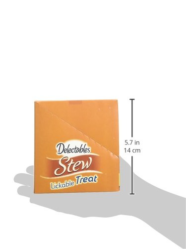 Hartz Delectables Stew Lickable Wet Cat Treats for Adult & Senior Cats, Variety Pack, 1.4 Ounce (Pack of 12)