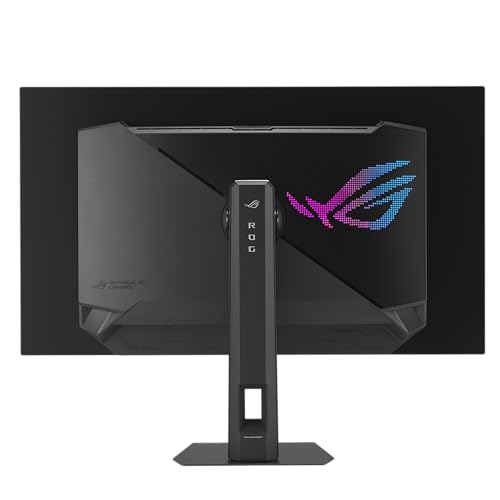 ASUS ROG Strix 32” 4K OLED Gaming Monitor (XG32UCWG) - TrueBlack Glossy OLED, Dual Mode (4K@165Hz, FHD@330Hz), 0.03ms, G-SYNC Compatible, Neo Proximity Sensor, USB-C, HDMI 2.1, 3 yr Warranty