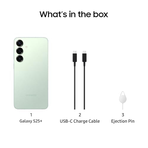 SAMSUNG Galaxy S25 Ultra, 256GB Smartphone, Unlocked Android, AI Night Mode Camera, Snapdragon 8 Elite Fast Processor, 5000mAh Battery, Built-in S Pen, 2025, US 1 Yr Warranty, Titanium Silverblue