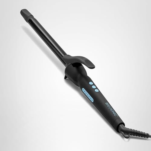 Bio Ionic Long Barrel Styler,Curling Iron with Moisture Heat Technology & NanoIonic MX, Verstatile Curling Wand