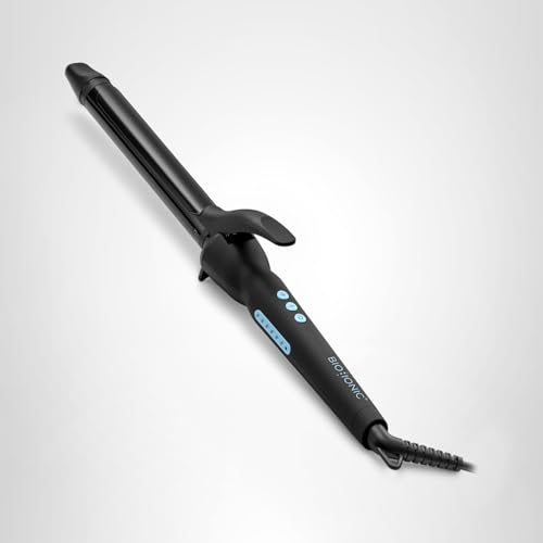 Bio Ionic Long Barrel Styler,Curling Iron with Moisture Heat Technology & NanoIonic MX, Verstatile Curling Wand