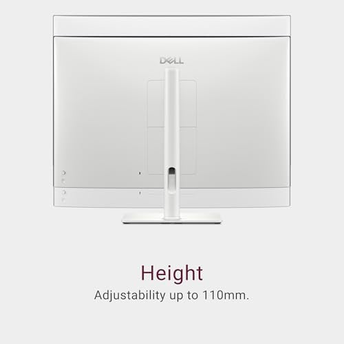 Dell 27 Plus 4K USB-C Monitor - S2725QC - 27-inch 4K (3840 x 2160) 120Hz 16:9 Display, AMD FreeSync Premium, sRGB 99%, Integrated Speakers, 1500:1 Contrast Ratio, Comfortview Plus - Ash White