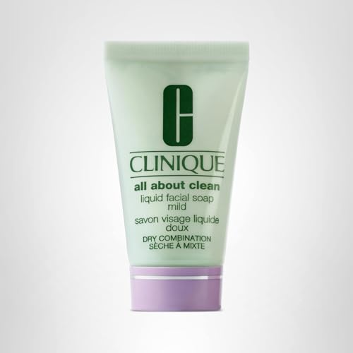 Clinique 3-Step All About Clean Liquid Gentle Facial Cleanser Soap For Dry Combination Skin | Type 2