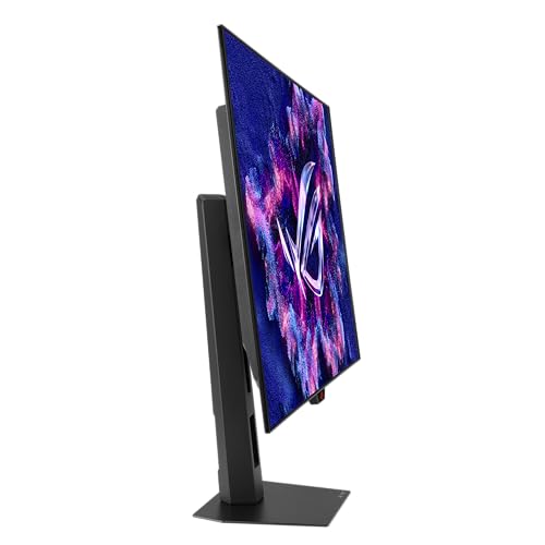 ASUS ROG Strix 32” 4K OLED Gaming Monitor (XG32UCWG) - TrueBlack Glossy OLED, Dual Mode (4K@165Hz, FHD@330Hz), 0.03ms, G-SYNC Compatible, Neo Proximity Sensor, USB-C, HDMI 2.1, 3 yr Warranty