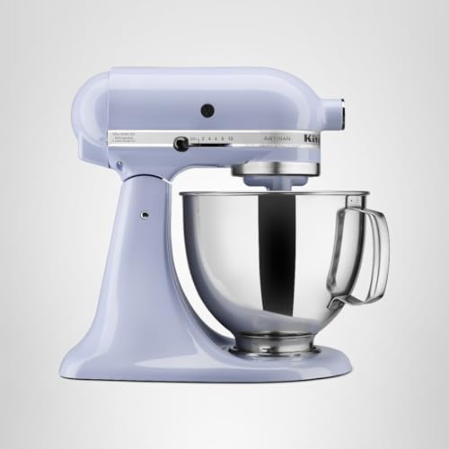 KitchenAid Artisan Series 5 Quart Tilt Head Stand Mixer with Pouring Shield KSM150PS, Dried Rose