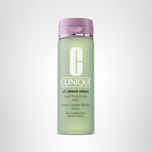 Clinique 3-Step All About Clean Liquid Gentle Facial Cleanser Soap For Dry Combination Skin | Type 2