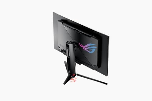 ASUS ROG Swift 32” 4K OLED Gaming Monitor (PG32UCDM) - UHD (3840 x 2160), QD-OLED, 240Hz, 0.03ms, G-SYNC Compatible, Custom Heatsink, Graphene Film, 99% DCI-P3, True 10-bit, 90W USB-C