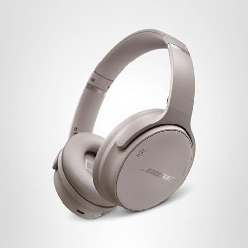 Bose QuietComfort Headphones - Wireless Bluetooth Headphones, Active Over Ear Noise Cancelling and Mic, USB-C Charging, Deep Bass, Up to 24 Hours of Playtime, Twilight Blue - Limited Edition Color