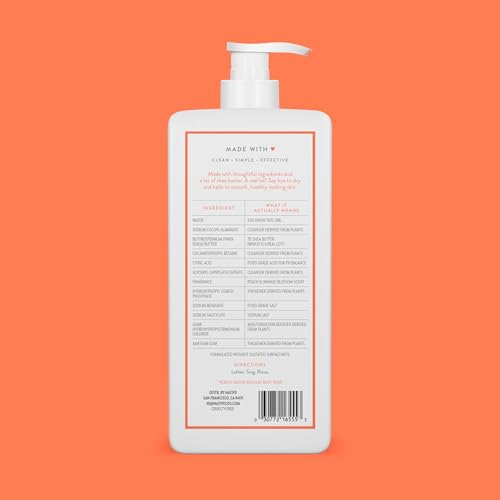Native Moisturizing Body Wash Contains Naturally Derived Ingredients | for Women & Men, Sulfate, Paraben, & Dye Free Leaving Skin Soft & Hydrated | Cocoa Butter & Vanilla 18 oz