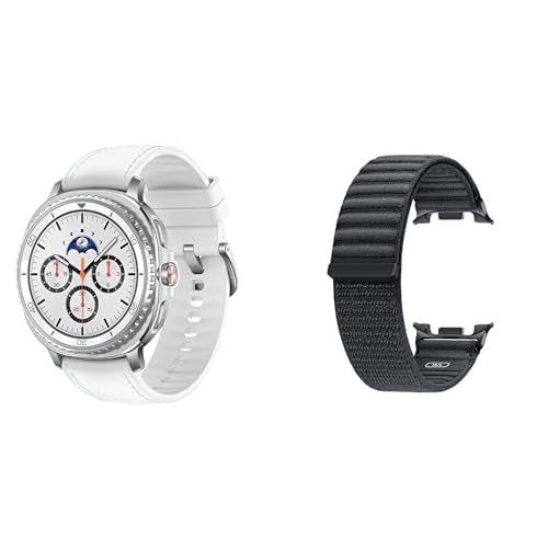 Samsung Galaxy Watch 8 (2025) 40mm Bluetooth Smartwatch, Cushion Design, Fitness Tracker, Sleep Coaching, Running Coach, Energy Score, Heart Rate Tracking, Graphite [US Version, 2 Yr Warranty]