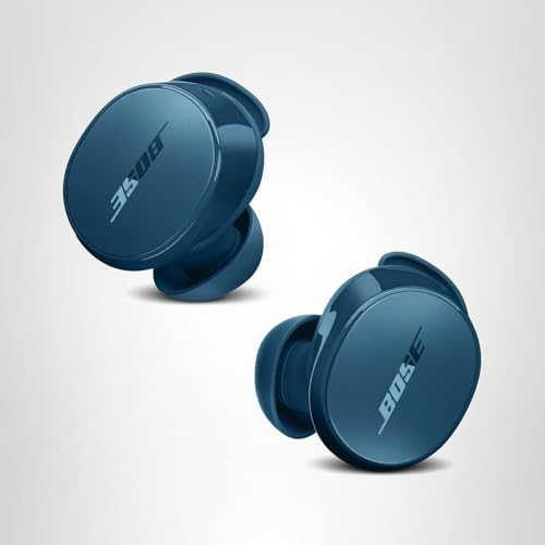 Bose QuietComfort Earbuds - True Wireless Bluetooth Earbuds with Active Noise Cancellation and Mic, USB-C Charging, IPX4 Rating, Up to 8.5 Hours of Playtime, Twilight Blue - Limited Edition Color