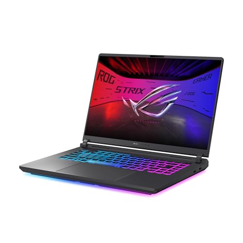 ASUS ROG Strix G16 (2025) Gaming Laptop, 16” ROG Nebula Display 16:10 2.5K 240Hz/3ms, NVIDIA® GeForce RTX™ 5070 Ti GPU, Intel® Core™ Ultra 9 275HX Processor, 32GB DDR5, 1TB SSD, Wi-Fi 7, Win11 Home