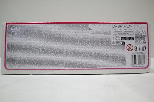 Bayer: 4-in-1 Toy Baby Doll Pram Stroller Cosy Set - Dolls Up to 18" (Pink/Grey) | Baby Dolls | Pretend | Dress up | Accessory