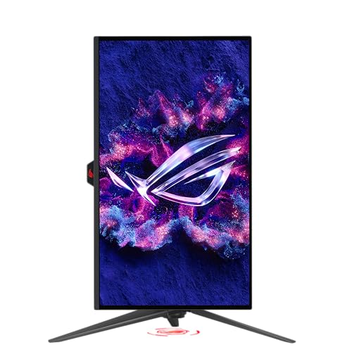 ASUS ROG Strix 27” 1440P OLED Gaming Monitor (XG27AQDMG) - QHD, Glossy OLED, 240Hz, 0.03ms, Custom Heatsink, Anti-flicker,Uniform Brightness, G-SYNC Compatible, 99% DCI-P3, DisplayWidget, 3yr warranty