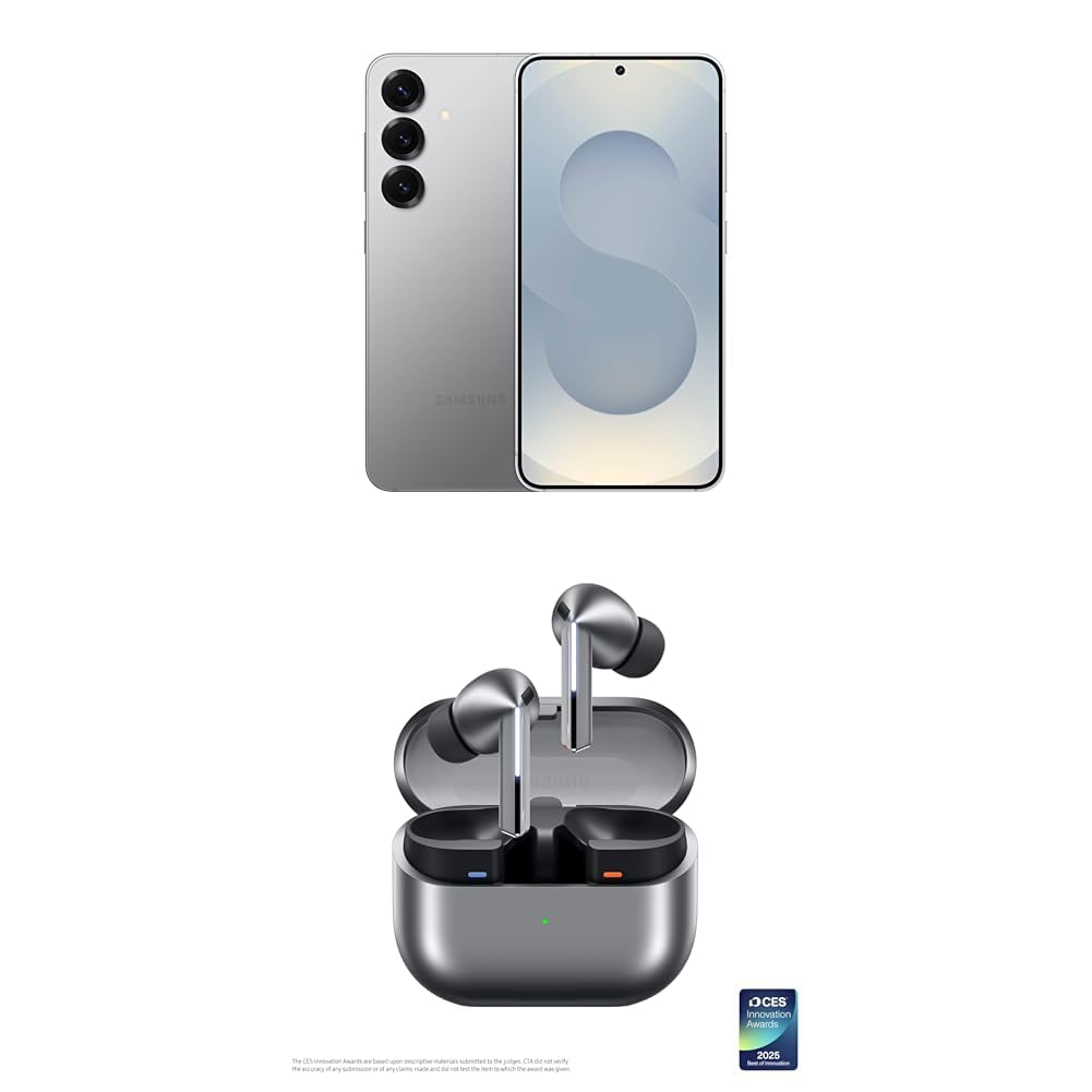 SAMSUNG Galaxy S25 Ultra, 256GB Smartphone, Unlocked Android, AI Night Mode Camera, Snapdragon 8 Elite Fast Processor, 5000mAh Battery, Built-in S Pen, 2025, US 1 Yr Warranty, Titanium Silverblue