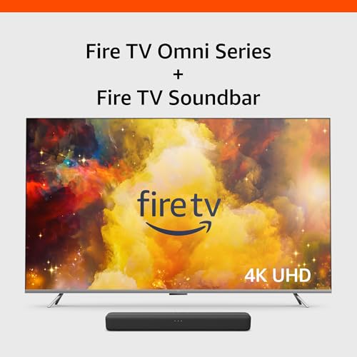 Amazon Fire TV 75" Omni Series, 4K UHD smart TV with Dolby Vision, hands-free with Alexa
