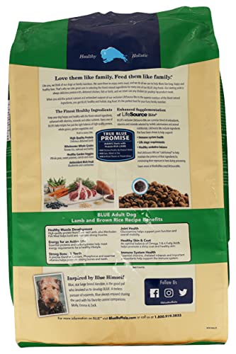 Blue Buffalo Life Protection Formula Natural Adult Small Breed Dry Dog Food, Chicken and Brown Rice 5-lb Trial Size Bag