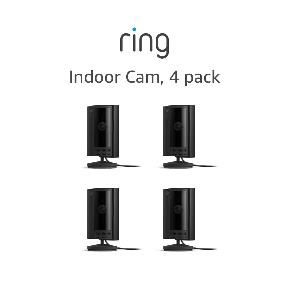 Ring Indoor Cam — Home or business security in 1080p HD video, White
