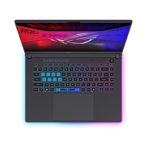 ASUS ROG Strix G16 (2025) Gaming Laptop, 16” ROG Nebula Display 16:10 2.5K 240Hz/3ms, NVIDIA® GeForce RTX™ 5070 Ti GPU, Intel® Core™ Ultra 9 275HX Processor, 32GB DDR5, 1TB SSD, Wi-Fi 7, Win11 Home