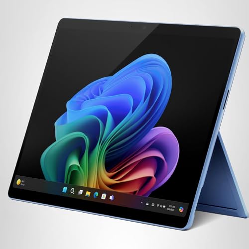 Microsoft Surface Pro 2-in-1 Laptop/Tablet (2024), 13" OLED Touchscreen Display, 16GB RAM, 512GB Storage | Windows 11 Copilot+ PC, Snapdragon X Elite (12 Core), Platinum