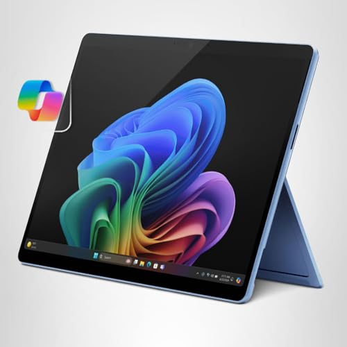 Microsoft Surface Pro 2-in-1 Laptop/Tablet (2024), 13" OLED Touchscreen Display, 16GB RAM, 512GB Storage | Windows 11 Copilot+ PC, Snapdragon X Elite (12 Core), Platinum