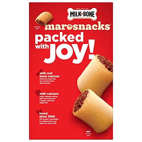Milk-Bone MaroSnacks Small Dog Treats With Bone Marrow, 40 Ounce Container