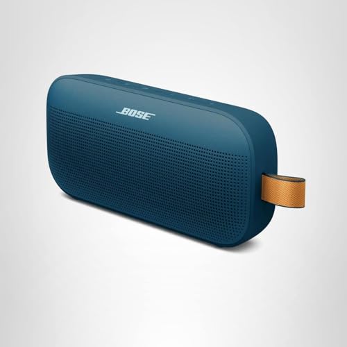 Bose SoundLink Flex Bluetooth Speaker (2nd Gen) - Portable Outdoor Speaker with Hi-Fi Audio, Waterproof and Dustproof, USB-C, Up to 12 Hours Battery Life, Twilight Blue - Limited Edition Color