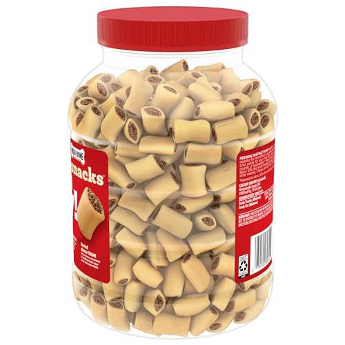 Milk-Bone MaroSnacks Small Dog Treats With Bone Marrow, 40 Ounce Container