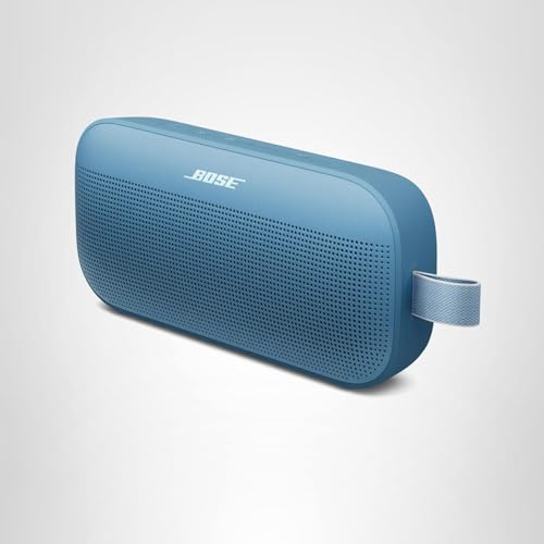 Bose SoundLink Flex Bluetooth Speaker (2nd Gen) - Portable Outdoor Speaker with Hi-Fi Audio, Waterproof and Dustproof, USB-C, Up to 12 Hours Battery Life, Twilight Blue - Limited Edition Color