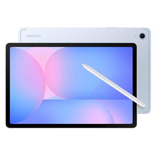 SAMSUNG Galaxy Tab S10 FE 128GB WiFi Android Tablet, Large Display, Long Battery Life, Exynos 1580 Processor, IP68 Water-Resistant, 90 Hz Refresh, S Pen for Note-Taking, US Version, Blue
