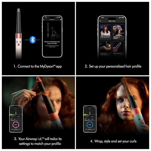 Dyson Airwrap i.d.™ Multi-Styler, Allure Winner, Bluetooth Connected, No Heat Damage, 6-in-1 Versatility, Intelligent Hair Styler