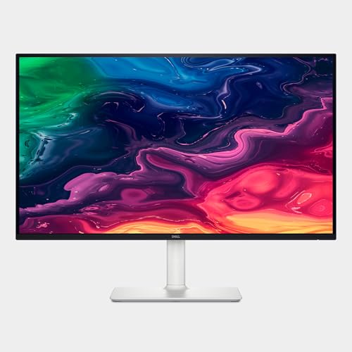 Dell 27 Plus 4K USB-C Monitor - S2725QC - 27-inch 4K (3840 x 2160) 120Hz 16:9 Display, AMD FreeSync Premium, sRGB 99%, Integrated Speakers, 1500:1 Contrast Ratio, Comfortview Plus - Ash White