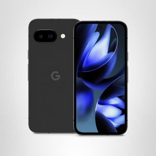 Google Pixel 9a with Gemini - Unlocked Android Smartphone with Incredible Camera and AI Photo Editing, All-Day Battery, and Powerful Security - Obsidian - 128 GB